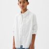 Kids Linen-Cotton Oxford Shirt