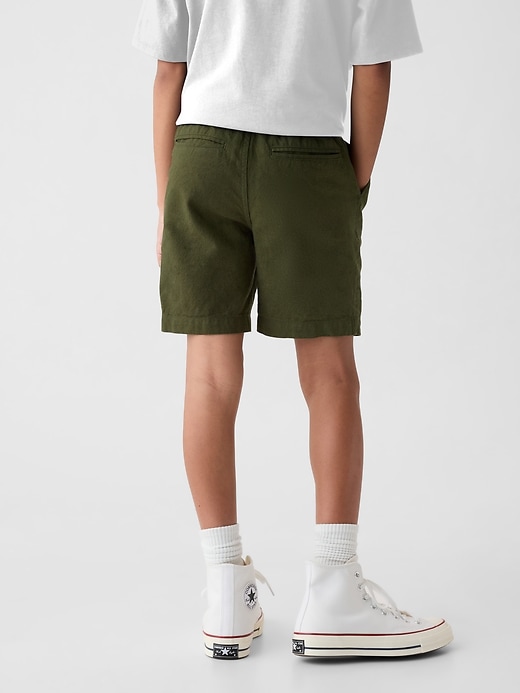 Kids Linen-Cotton Shorts Kids Linen-Cotton Shorts