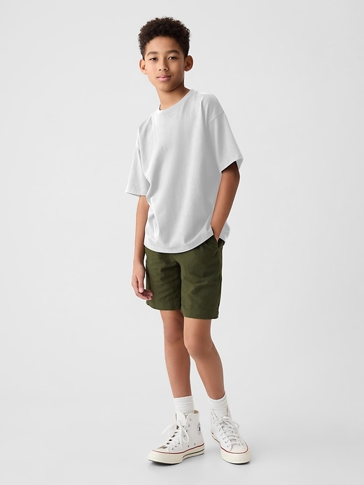 Kids Linen-Cotton Shorts Kids Linen-Cotton Shorts