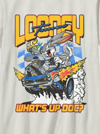 Kids Looney Tunes Racing Bugs Graphic T-Shirt