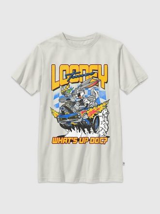Kids Looney Tunes Racing Bugs Graphic T-Shirt