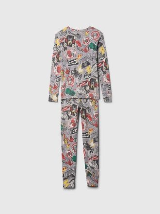 Kids Marvel Organic Brushed Cotton Spider-Man PJ Set