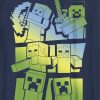 Kids Minecraft Steve and Alex VS Mobs Graphic Tee