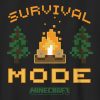 Kids Minecraft Survival Mode Graphic T-Shirt