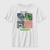 Kids Minecraft Time To Mine Graphic Tee