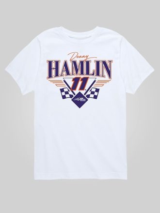 Kids NASCAR Denny Hamlin Triangle Wings Short Sleeve Graphic Tee
