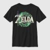 Kids Nintendo Zelda Tears of The Kingdom Logo Graphic Tee