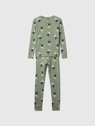 Kids Organic Brushed Cotton PJ Set