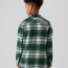Kids Organic Cotton Flannel Shirt