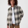 Kids Organic Cotton Flannel Shirt