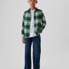 Kids Organic Cotton Flannel Shirt