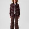 Kids Organic Cotton Flannel Shirt