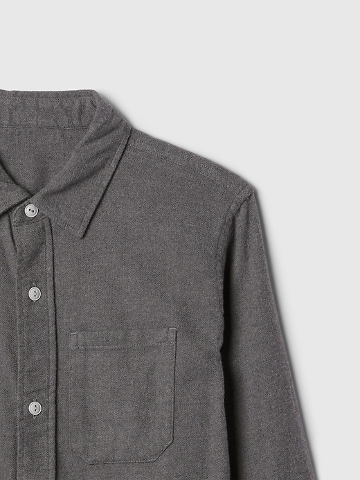 Kids Organic Cotton Flannel Shirt Kids Organic Cotton Flannel Shirt