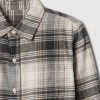 Kids Organic Cotton Flannel Shirt