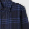 Kids Organic Cotton Flannel Shirt