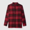 Kids Organic Cotton Flannel Shirt