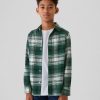 Kids Organic Cotton Flannel Shirt