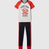 Kids Organic Cotton Graphic PJ Set Kids Organic Cotton Graphic PJ Set