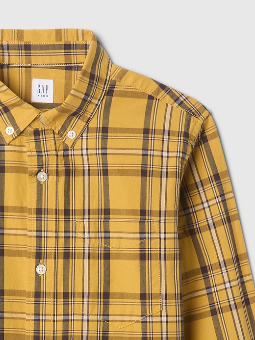 Kids Organic Cotton Poplin Shirt Kids Organic Cotton Poplin Shirt