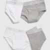 Kids Organic Cotton Solid Briefs (4-Pack) Kids Organic Cotton Solid Briefs (4-Pack)