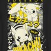 Kids Pokemon Pikachu Manga Graphic T-Shirt