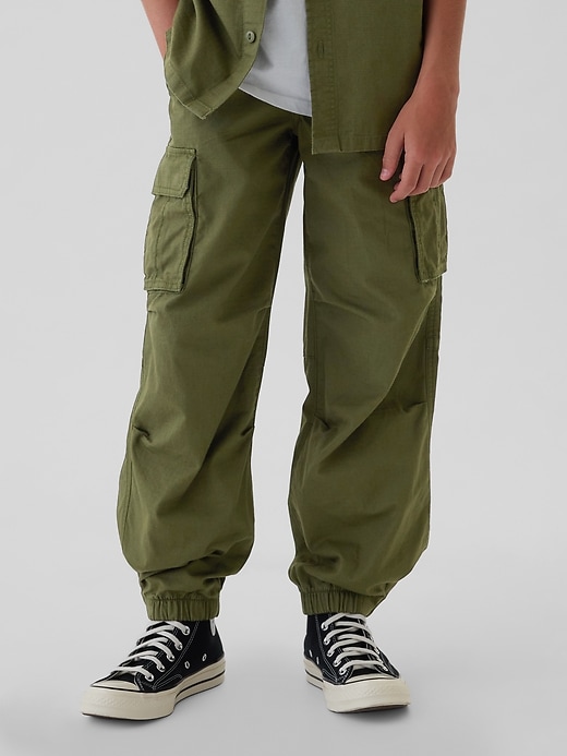 Kids Pull-On Parachute Cargo Pants Kids Pull-On Parachute Cargo Pants