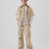 Kids Pull-On Parachute Cargo Pants
