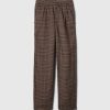 Kids Pull-On Plaid Pants