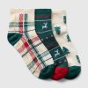 Kids Quarter Crew Holiday Socks (3-Pack)