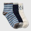 Kids Quarter Crew Holiday Socks (3-Pack)