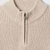 Kids Shaker-Stitch Quarter-Zip Sweater Kids Shaker-Stitch Quarter-Zip Sweater