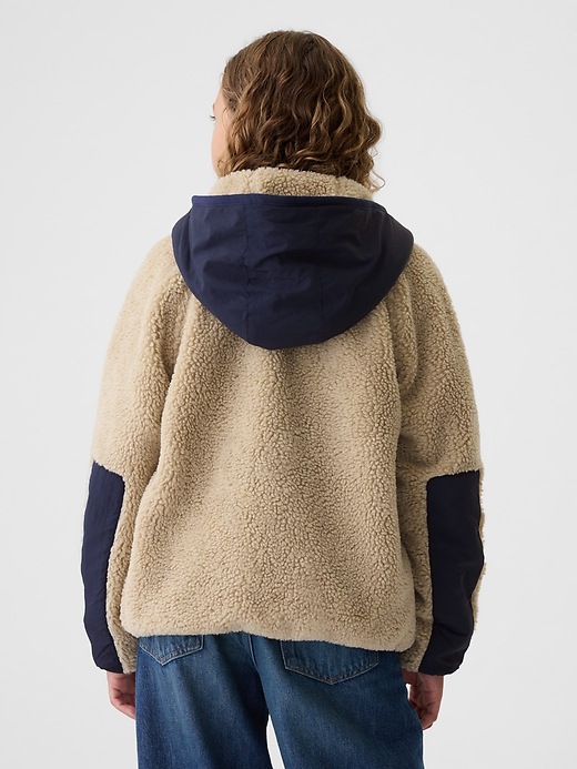 Kids Sherpa Hooded Jacket Kids Sherpa Hooded Jacket