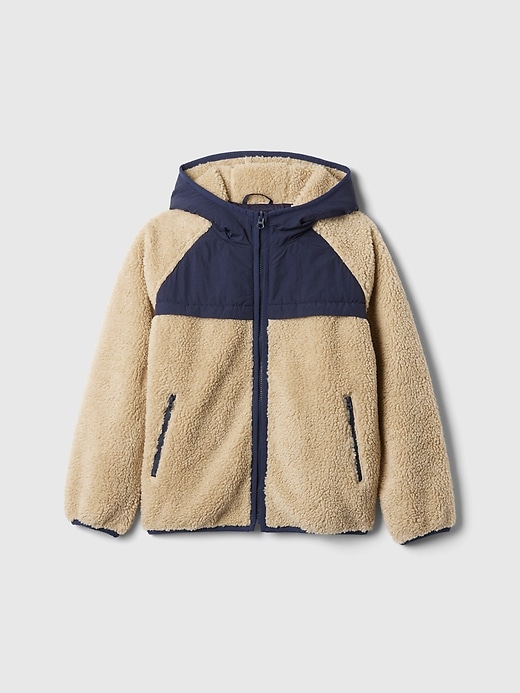 Kids Sherpa Hooded Jacket Kids Sherpa Hooded Jacket
