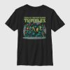 Kids Teenage Mutant Ninja Turtles Against the Wall Graphic Tee