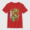Kids Teenage Mutant Ninja Turtles Group Graphic Tee