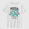 Kids Teenage Mutant Ninja Turtles Pizza By the Slice Graphic Tee