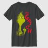 Kids The Grinch Vintage Graphic T-Shirt