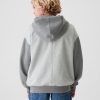 Kids Vintage Soft Colorblock Zip Hoodie Kids Vintage Soft Colorblock Zip Hoodie