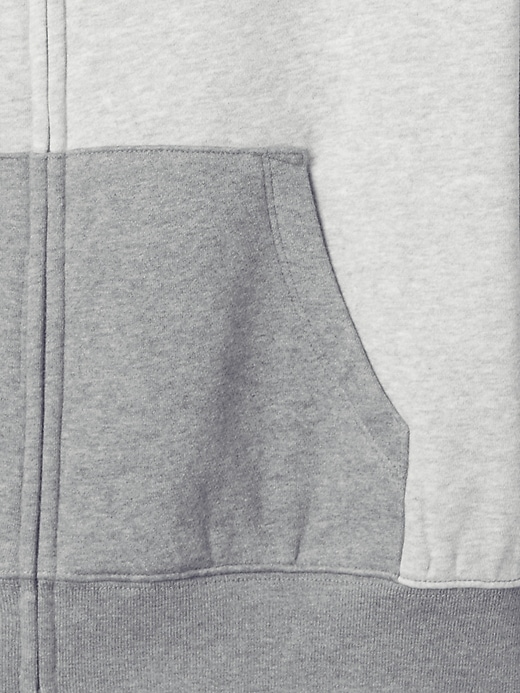 Kids Vintage Soft Colorblock Zip Hoodie Kids Vintage Soft Colorblock Zip Hoodie