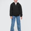 Kids Vintage Soft Sherpa-Lined Zip Hoodie