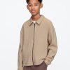 Kids Waffle Zip Shirt Jacket Kids Waffle Zip Shirt Jacket