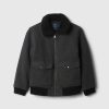 Kids Wool Bomber Jacket