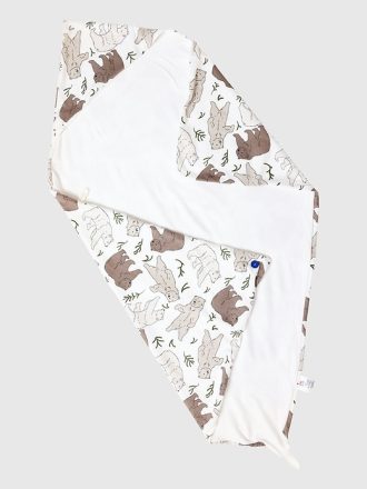 OneBerrie Hooded Large Kids Bath Cotton Bamboo Towel