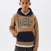 GAP × DAP Kids Vintage Soft Colorblock Logo Hoodie