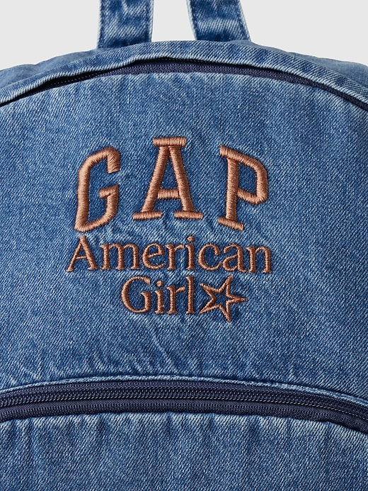 Gap × American Girl Logo Denim Backpack Gap × American Girl Logo Denim Backpack
