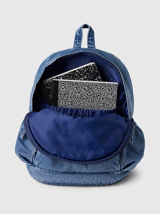 Gap × American Girl Logo Denim Backpack Gap × American Girl Logo Denim Backpack