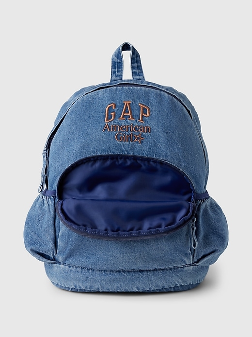 Gap × American Girl Logo Denim Backpack Gap × American Girl Logo Denim Backpack