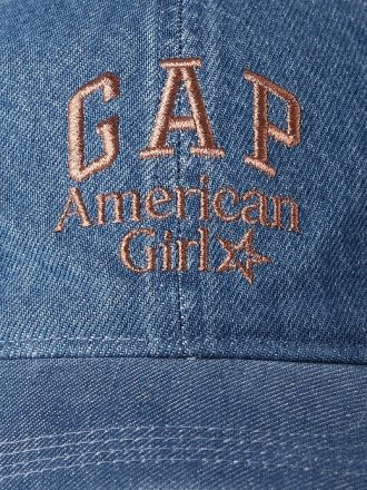 Gap × American Girl Logo Denim Baseball Hat