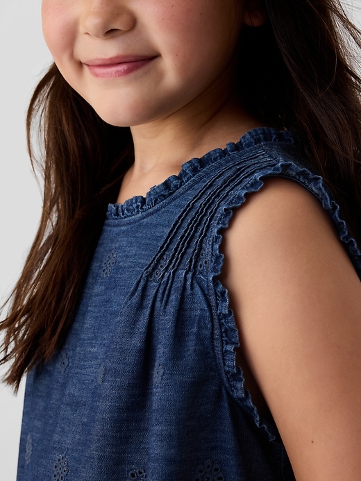 Gap × DÔEN Kids Eyelet Denim Dress Gap × DÔEN Kids Eyelet Denim Dress