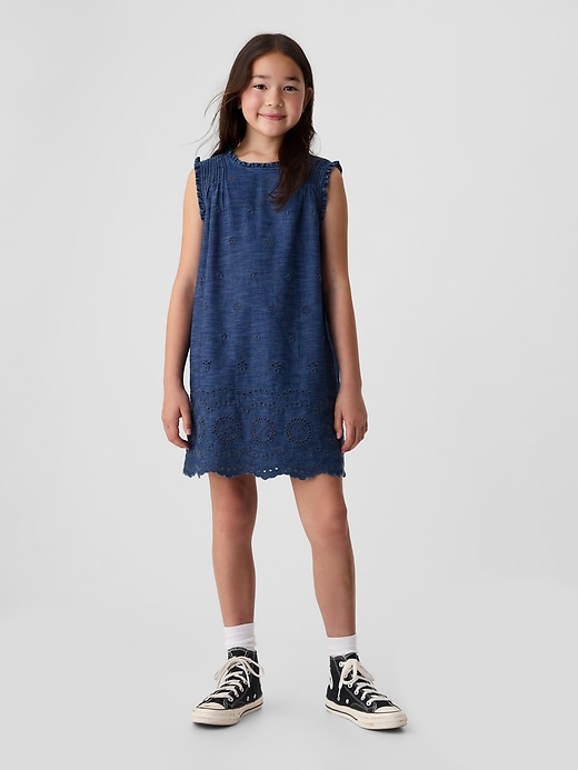 Gap × DÔEN Kids Eyelet Denim Dress Gap × DÔEN Kids Eyelet Denim Dress